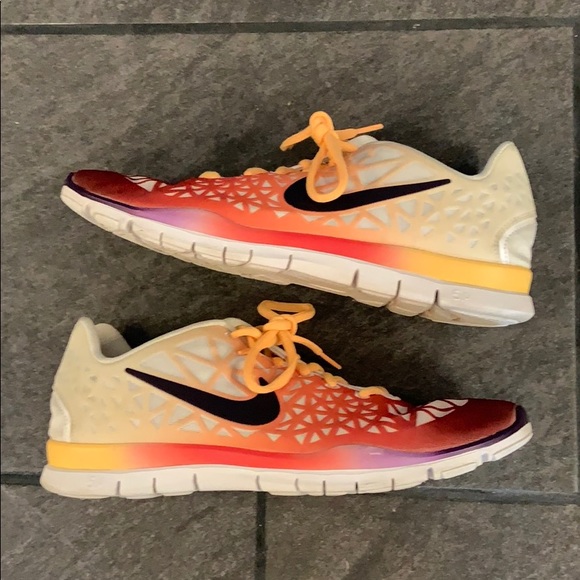 orange ombre nike shoes